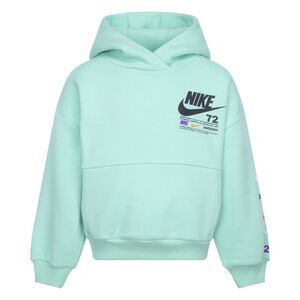 Nike‎ Boys Green Glow Hooded Sweatshirt Size 7